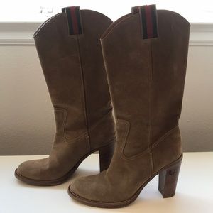 Light brown Gucci 9-1/2B boots